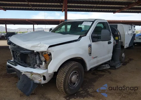 2019 Ford F250 Xl из США, поврежденный, VIN 1FDBF2A60KEE59343